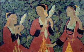 The Three Spinners (Paul Serusier) - Muzeo.com