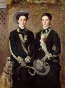 The Twins, Portrait of Kate Edith and Grace Maud Hoare (John Everett Millais) - Muzeo.com