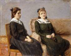 The Two Sisters Leder (Max Liebermann) - Muzeo.com