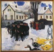 The Village Street (Edvard Munch) - Muzeo.com