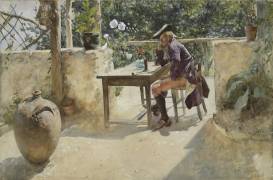 The Vine (Carl Larsson) - Muzeo.com