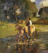 The Watering Place (Harold Harvey) - Muzeo.com
