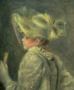 The White Hat (Auguste Renoir) - Muzeo.com
