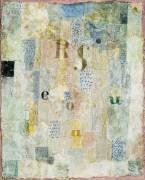 The Woman Singer Rosa Silber's Vocal Factory (Paul Klee) - Muzeo.com