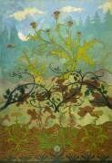 Thistles and Foxgloves (Paul-Elie Ranson) - Muzeo.com