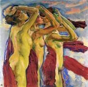 Three Nudes (Koloman Moser) - Muzeo.com