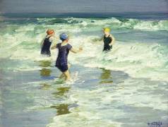 Three of a Kind (Edward Henry Potthast) - Muzeo.com
