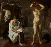 Three Women in the Studio (Max Beckmann) - Muzeo.com