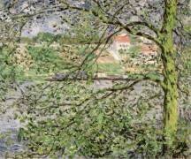 Through the Trees (Claude Monet) - Muzeo.com