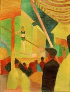 Tightrope Dancer (August Macke) - Muzeo.com