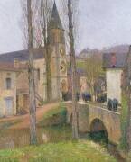 Time for Mass at Labastide du Vert (Henri Martin) - Muzeo.com