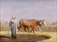 Treading out Wheat in Egypt (Jean-Léon Gérôme) - Muzeo.com