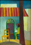 Turkish Cafe I (August Macke) - Muzeo.com