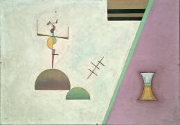 Two Black Lines (Wassily Kandinsky) - Muzeo.com
