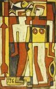 Two Figures (Joaquin Torres-Garcia) - Muzeo.com