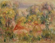 Two Figures in Landscape (Auguste Renoir) - Muzeo.com
