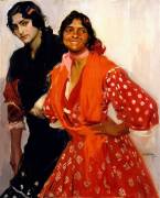 Two Gypsys (Joaquin Sorolla y Bastida) - Muzeo.com