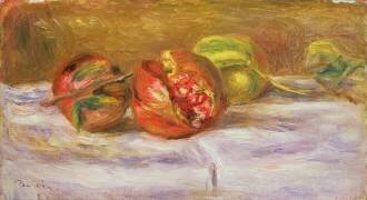 Two Pomegranates (Auguste Renoir) - Muzeo.com