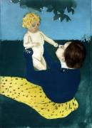 Under the Horse Chestnut Tree (Mary Cassatt) - Muzeo.com