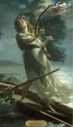 Velléda, effet de lune (Jules Eugène Lenepveu) - Muzeo.com