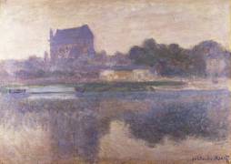 Vernon Church in Fog (Claude Monet) - Muzeo.com