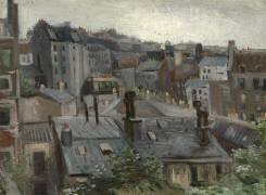 View from Vincent's Studio (Vincent van Gogh) - Muzeo.com
