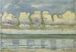 View of Lake Geneva and the Swiss Jura (Ferdinand Hodler) - Muzeo.com