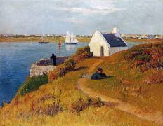 View of Lorient (Henry Moret) - Muzeo.com