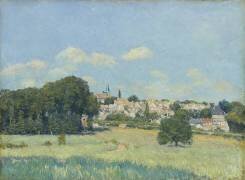 View of Marly-le-Roi: Sunlight (Alfred Sisley) - Muzeo.com