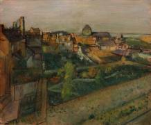 View of Saint-Valéry-sur-Somme (Edgar Degas) - Muzeo.com