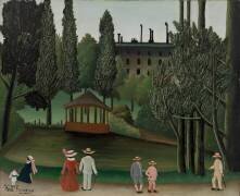 View of the Montsouris Park's Kiosk (Henri Rousseau) - Muzeo.com
