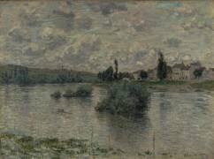 View of the Seine (Claude Monet) - Muzeo.com