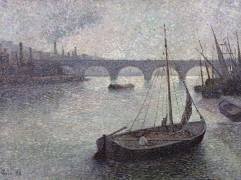 View of the Thames (Maximilien Luce) - Muzeo.com