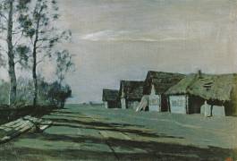 Village by Moonlight (Isaac Levitan) - Muzeo.com