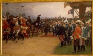 Visite officielle des souverains russes en France en 1901 (Albert Pierre Dawant) - Muzeo.com