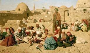 Volksschule in Oberägypten (Leopold Carl Müller) - Muzeo.com