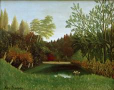 Vue du Bois de Boulogne (Henri Rousseau) - Muzeo.com