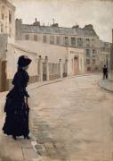 Waiting, rue de Chateaubriand, Paris (Jean Béraud) - Muzeo.com