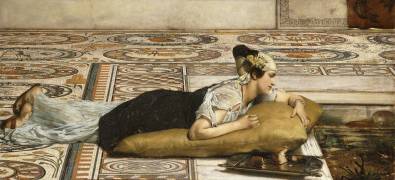Water Pets : Goldfish (Lawrence Alma-Tadema) - Muzeo.com