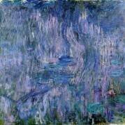Waterlilies and Reflections of a Willow Tree (Claude Monet) - Muzeo.com