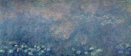 Waterlilies: Two Weeping Willows (Claude Monet) - Muzeo.com
