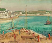 Wharf of Audierne (Albert Marquet) - Muzeo.com