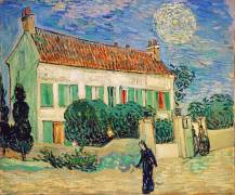 White House at Night (Vincent van Gogh) - Muzeo.com
