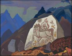 White Stone (Nicholas Roerich) - Muzeo.com
