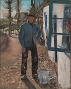 Whitewashing the Old House (Laurits Andersen Ring) - Muzeo.com