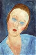 Wife of the Painter Survage (Amedeo Modigliani) - Muzeo.com