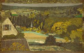 Window Overlooking the Woods (Edouard Vuillard) - Muzeo.com
