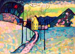 Winter Landscape (Wassily Kandinsky) - Muzeo.com