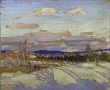 Winter: Sketch for In Algonquin Park (Tom Thomson) - Muzeo.com