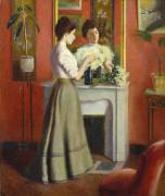 Woman Before a Mirror (Federico Zandomeneghi) - Muzeo.com